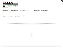 Tablet Screenshot of eleu-curarina.de